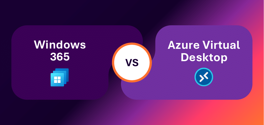 Windows 365 vs Azure Virtual Desktop